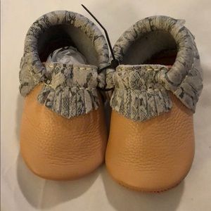 Freshly Picked Marble and Tan Brand New Moccs